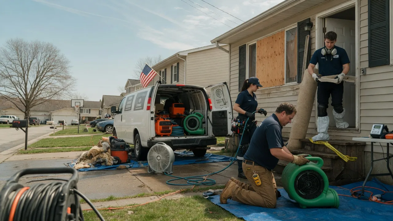 Water Damage Restoration in Seymour, IN near me